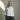 Silver linen cropped shirt