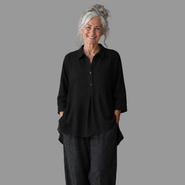 Stella Shirt in French Linen